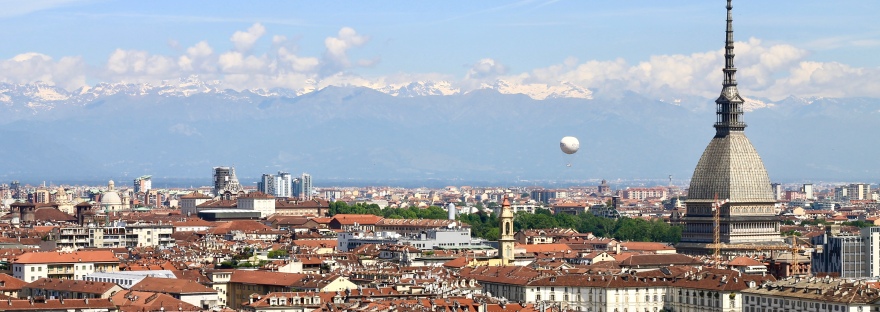 Vista su Torino